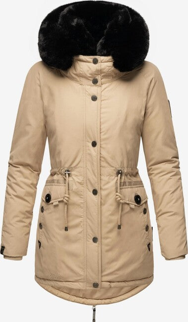 Navahoo Sweety Deluxe damen-Winterparka, taupe