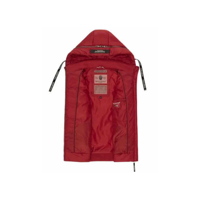 Navahoo KASSIDY damen Weste mit Kapuze, blood red