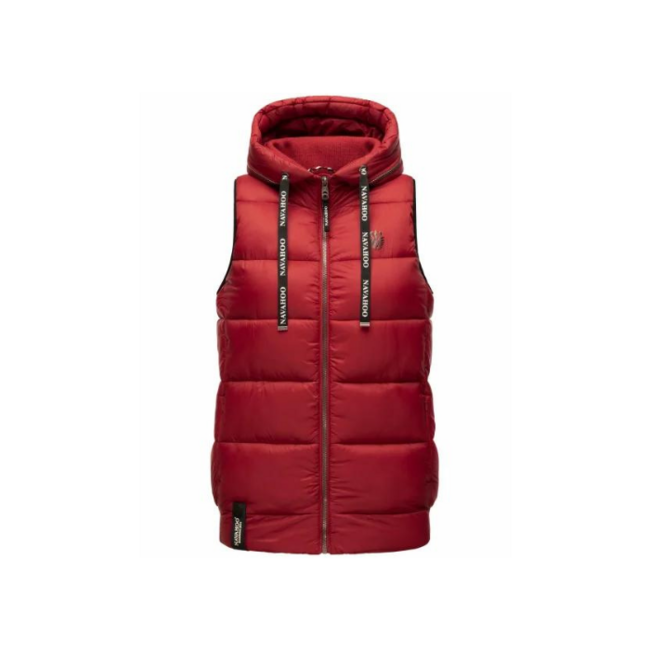 Navahoo KASSIDY damen Weste mit Kapuze, blood red