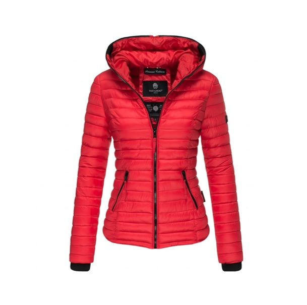 Navahoo Kimuk damen Übergangsjacke mit Kapuze, rot