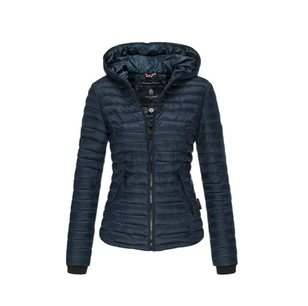 Navahoo Kimuk damen Übergangsjacke mit Kapuze, Navy