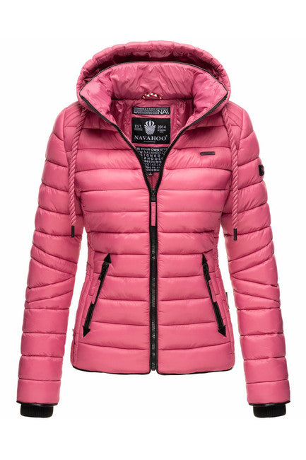 Navahoo Lulana damen Übergangsjacke mit Kapuze, beere