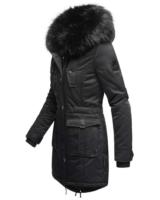 Navahoo Luluna Princess damen Winterjacke, schwarz