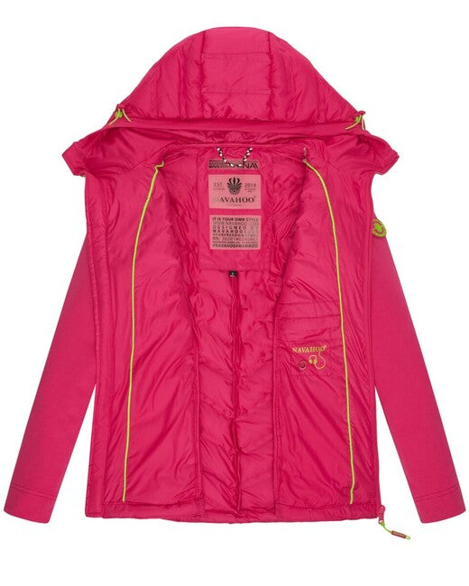 Navahoo NIMM MICH MIT damen Outdoorjacke, rosa