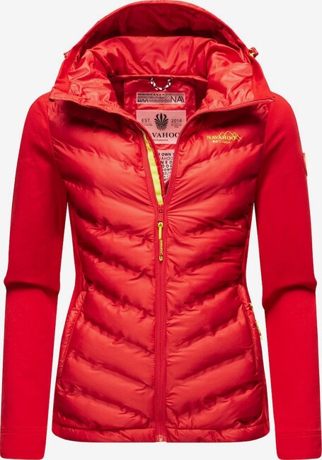 Navahoo NIMM MICH MIT damen Outdoorjacke, rot
