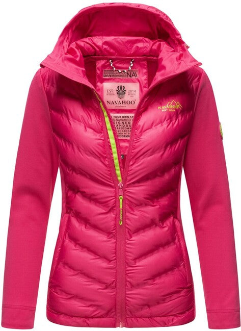Navahoo NIMM MICH MIT damen Outdoorjacke, rosa
