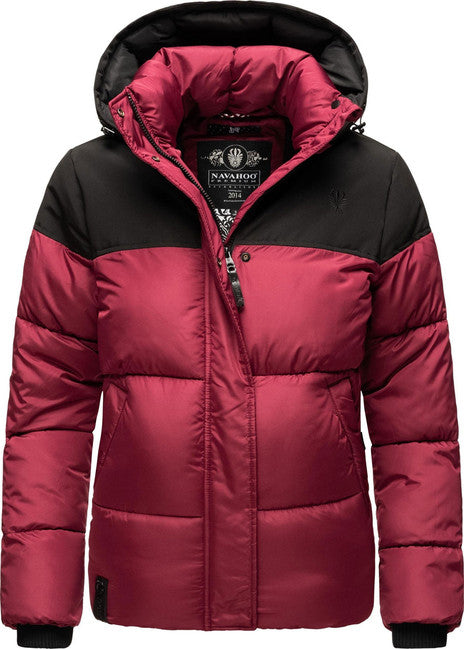 Navahoo Sarafina damen Winterjacke, bordeaux