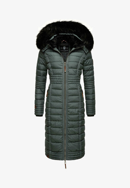 Navahoo UMAY damen Steppmantel, stormy blue