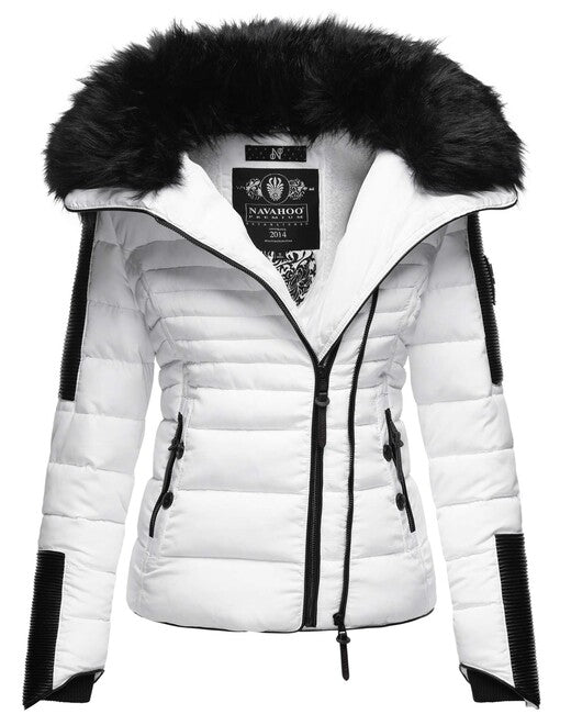 Navahoo Yuki2 damen Winterjacke, weiß