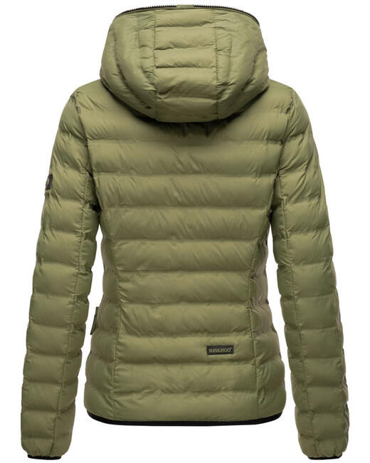 Navahoo NEEVIA damen Übergangsjacke mit Kapuze, olivgrün