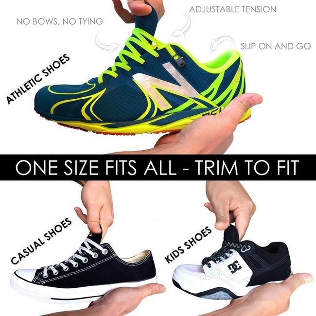 Xpand Elastic Shoe Laces, Steel