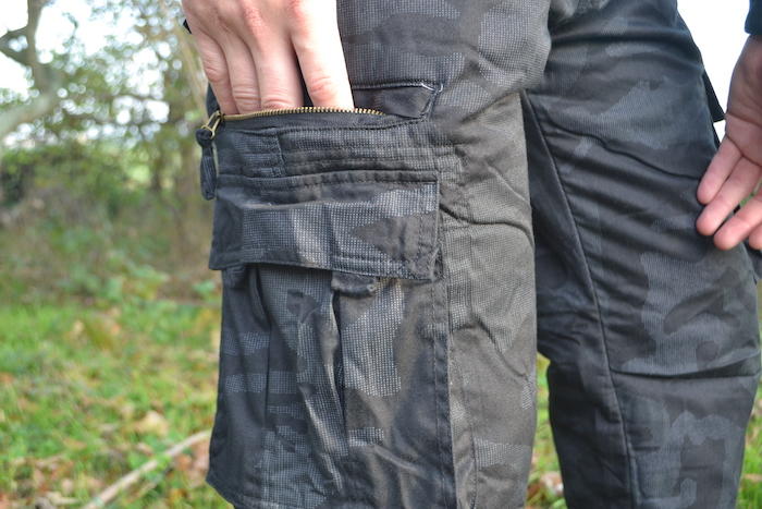 Loshan Roberto herren hose nacht camo muster