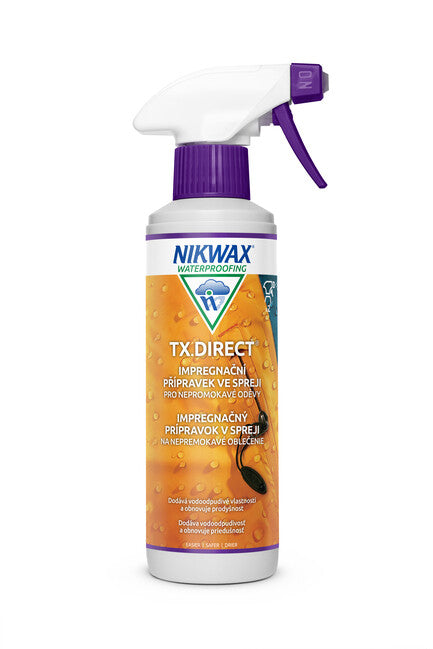 Nikwax TX.Direct Spray-On Imprägnierspray für wasserdichte Kleidung 300ml