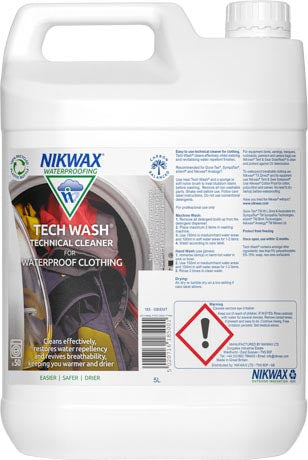 Nikwax Tech Wash 5l waschmittel für outdoorbekleidung und synthetische schlafsäcke