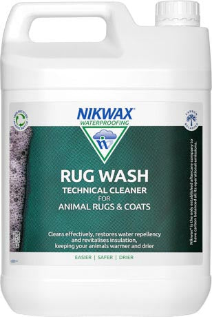 Nikwax Rug Wash Spezialreiniger für Teppiche und Bettdecken für Haustiere 5l