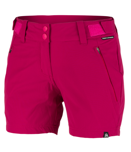 Northfinder CHARLI Damen-Trekkingshorts, Cherry