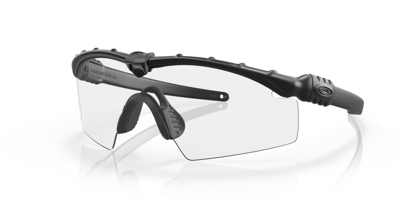 Oakley SI M Frame 3.0 Ballistische Brille mit klarer Linse, schwarz