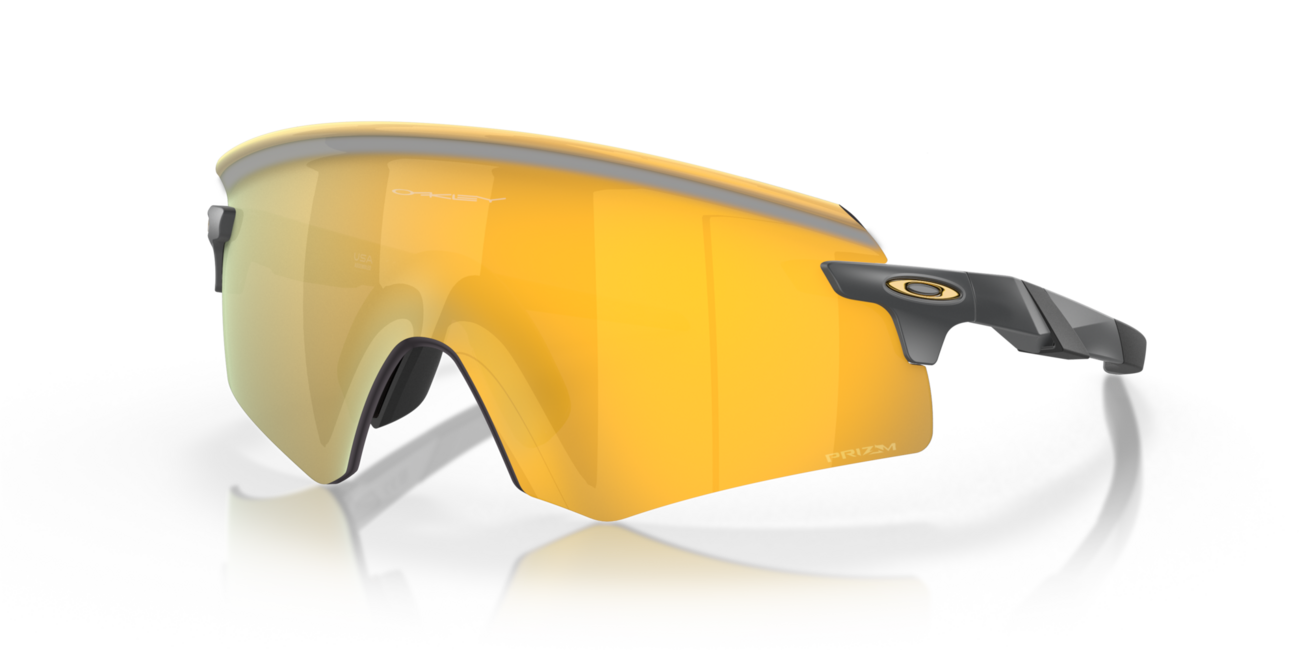 Oakley ENCODER Sonnenbrille mit Rahmen Matte Carbon und mit Dias Prizm 24K