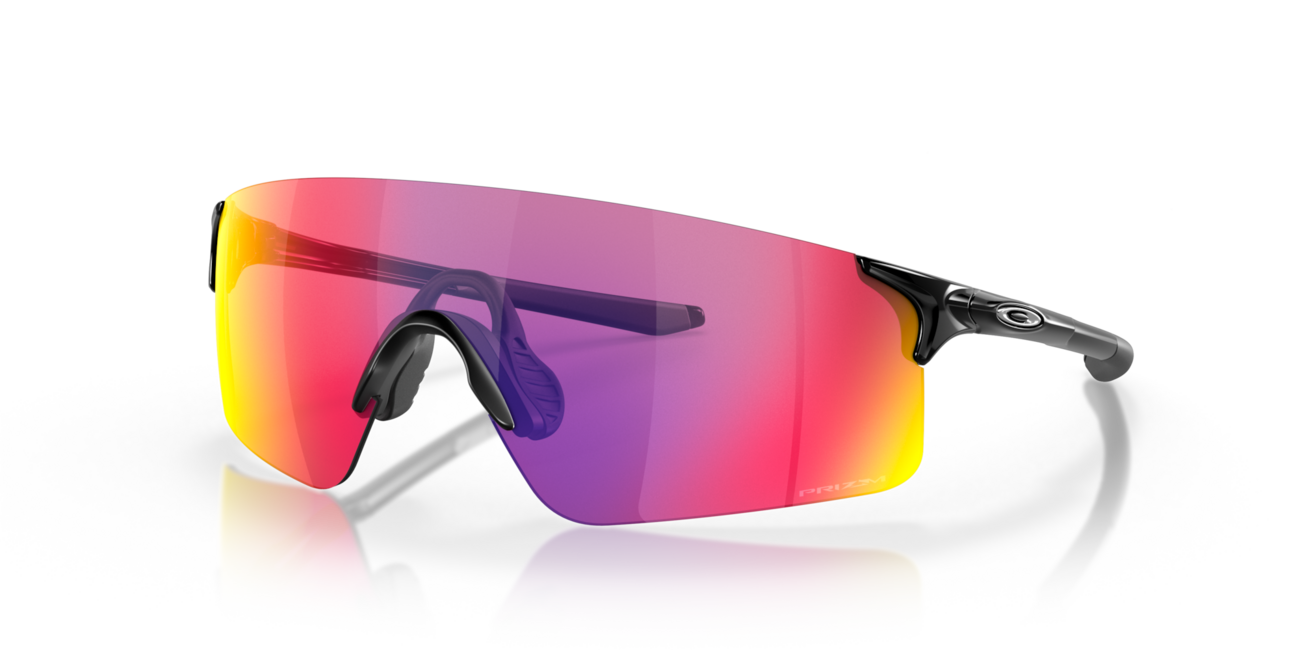 Oakley EVZERO BLADES sonnenbrille mit rahmen Polished Black und mit dias Prizm Road