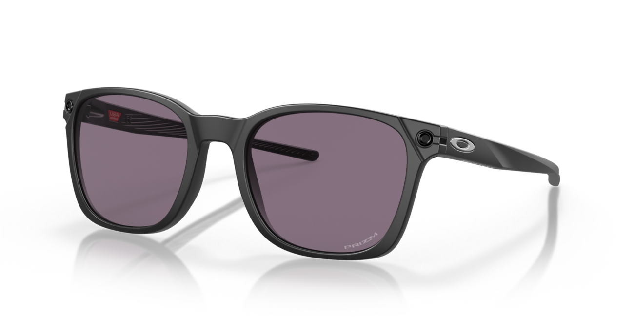 Oakley OJECTOR Sonnenbrille mit Rahmen Matte Black und mit Dias Prizm Grey 55