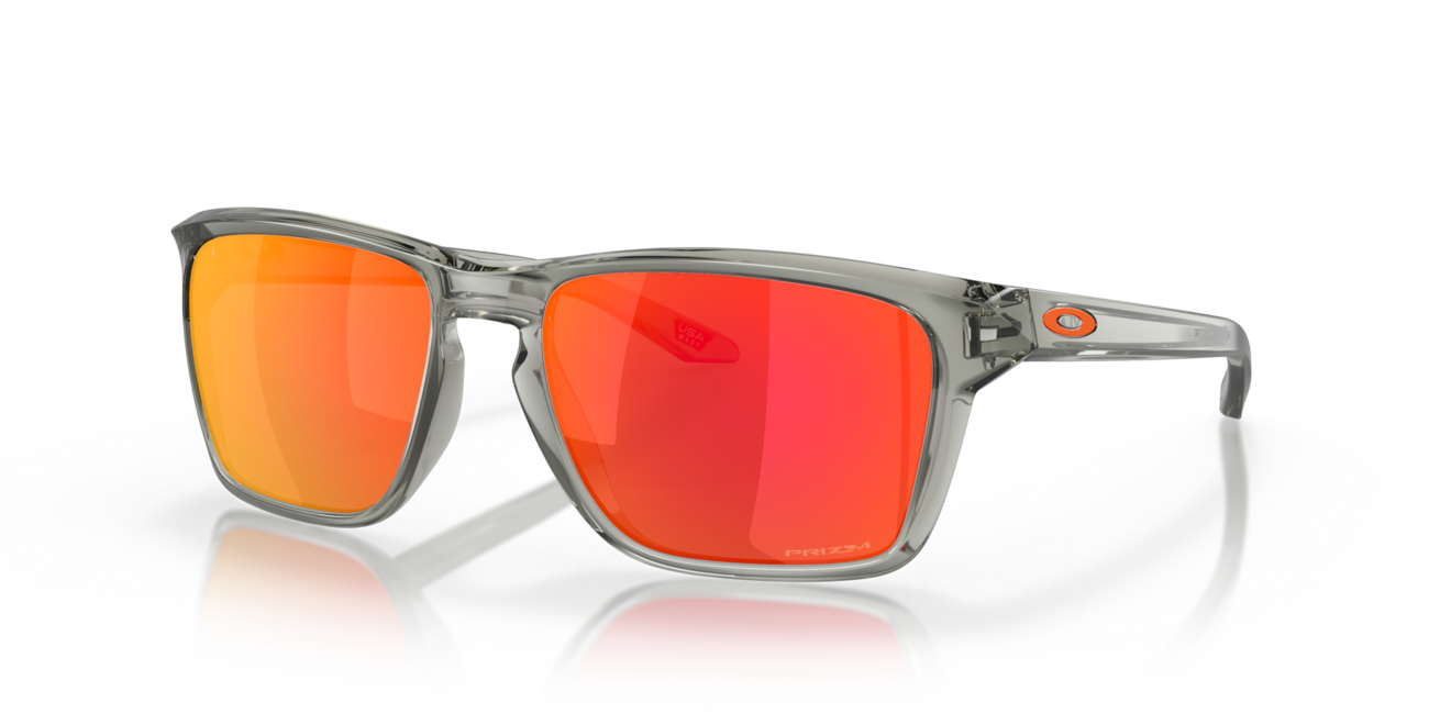 Oakley SYLAS sonnenbrille mit rahmen grey ink und mit dias prizm ruby 57
