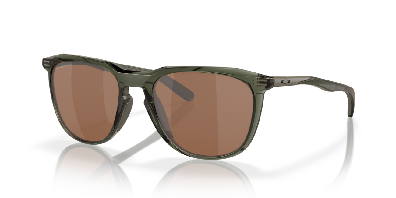 Oakley Thurso Sonnenbrille mit Rahmen Olive Ink und mit Dias Prizm Tungsten Polarized 54
