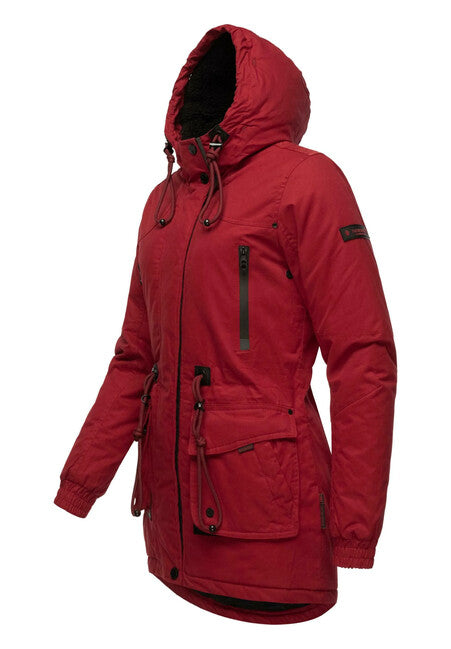 Navahoo Olessa damen Winterjacke, blood red
