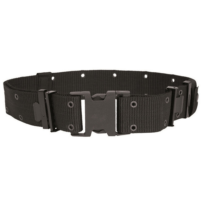 Mil-Tec Rigid US LC2-Gürtel, grob Tarnmuster, schwarz, 5.5cm
