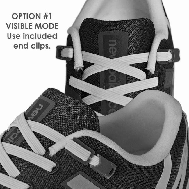 Xpand Elastic Shoe Laces, Steel