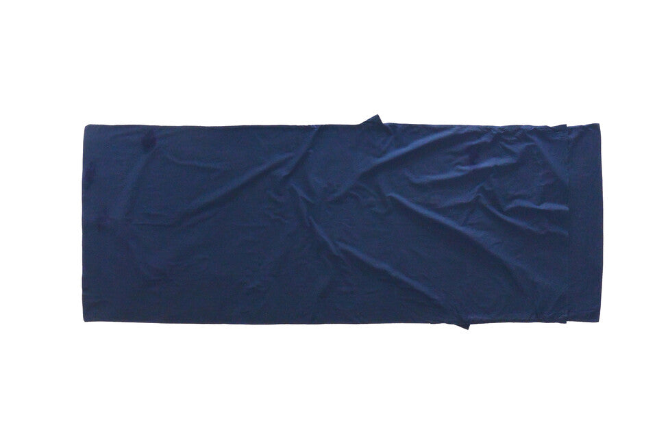 Origin Outdoors Baumwolle rechteckigen Schlafsack Liner in königsblau