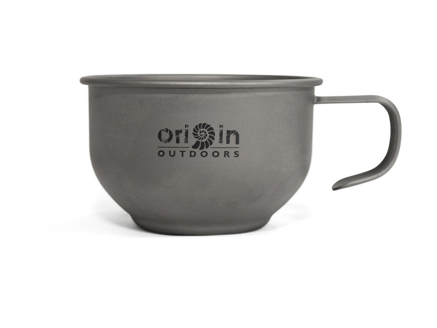 Origin Outdoors Titanium Reisebecher 180 ml Kaffeetasse