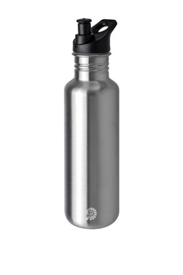 Origin Outdoors Sport Trinkflasche 0,75 l edelstahl matt