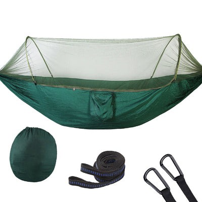 Origin Outdoors Hängematte mit Moskitonetz, grün