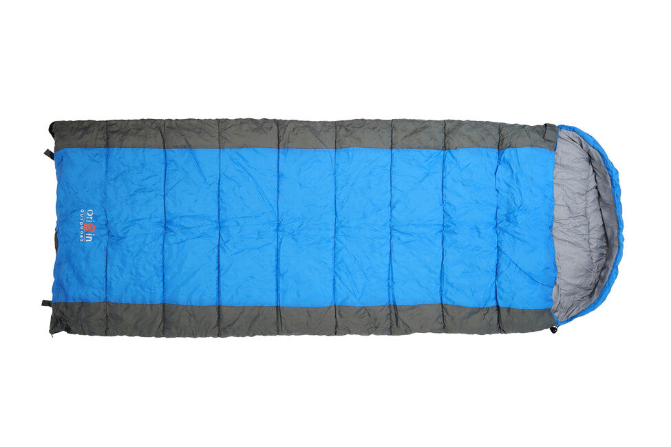 Origin Outdoors Sommer Rectangular Schlafsack blau-grau