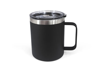Origin Outdoors Thermobecher aus Edelstahl, schwarz