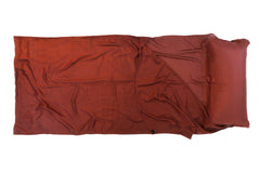 Origin Outdoors Silk rectangular termo vložek do spalne vreče, bordovja