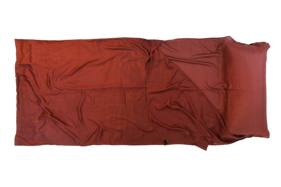 Origin Outdoors Silk rechteckig bordeaux Schlafsack Liner