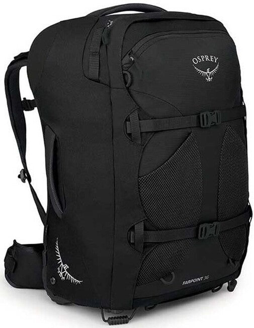 OSPREY Farpoint Wheels 36 II reisetasche auf rädern, schwarz