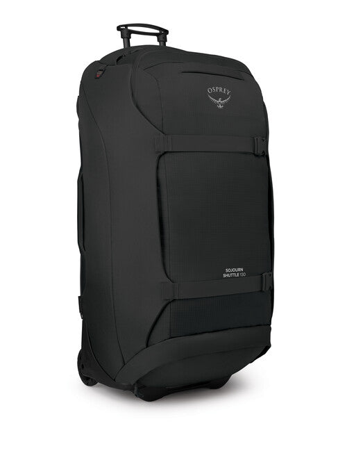 OSPREY Shuttle 130 reisetasche auf rollen, schwarz