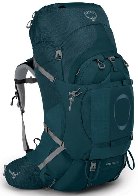 OSPREY Ariel Plus 70, night jungle blue