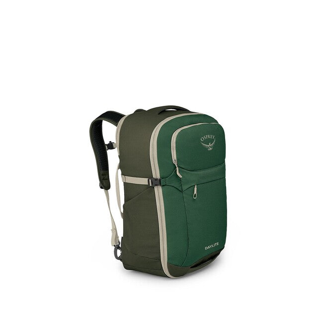 OSPREY Daylite Carry-On Travel Pack 45, grünes Vordach/grüner Bach