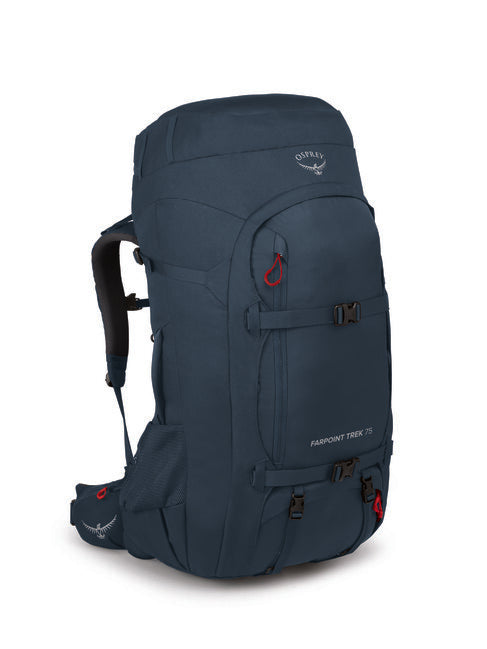 OSPREY Farpoint Trek 75, gedämpftes Weltraumblau