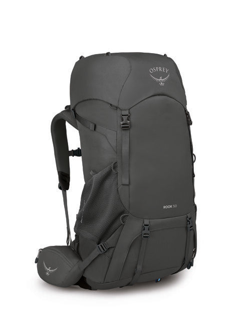 OSPREY Rook 50, dark charcoal/silver lining