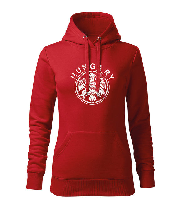 DRAGOWA damenhoodie 320 g/m² Hungary Rot