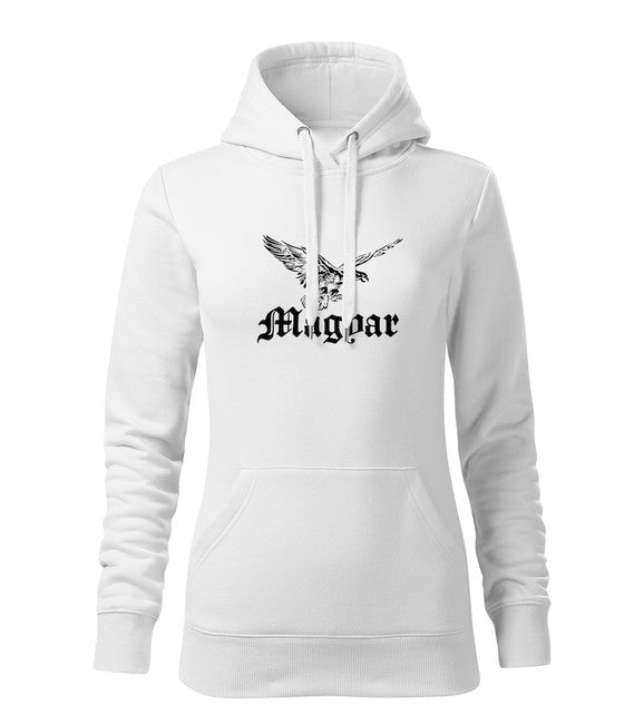 DRAGOWA damenhoodie 320 g/m² Turul Weiß