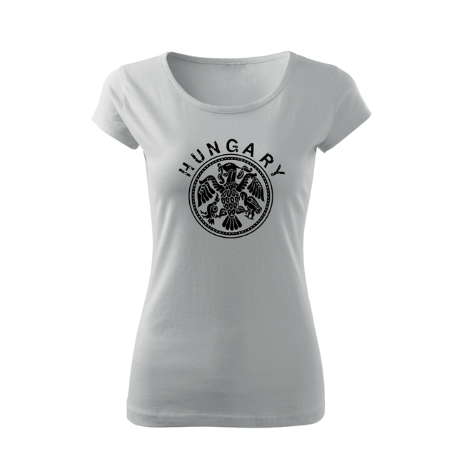 DRAGOWA damen T-shirt Hungary 150 g/m² Weiß
