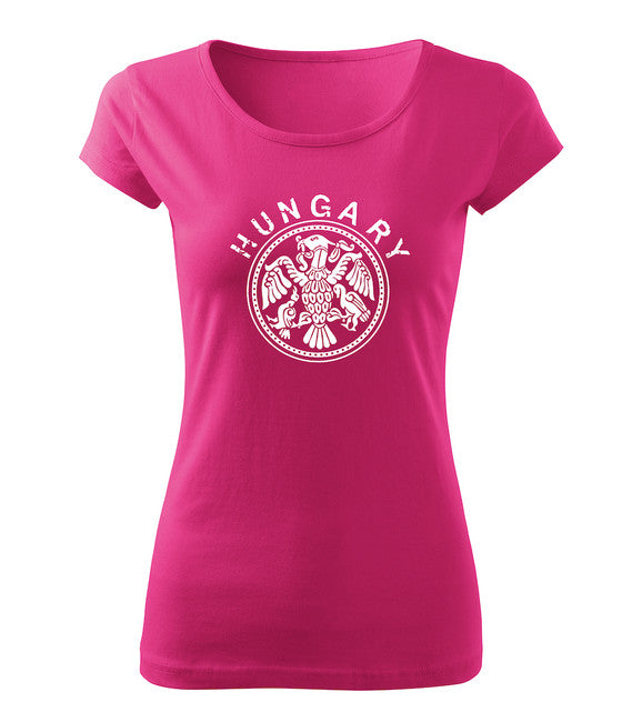 DRAGOWA damen T-shirt Hungary 150 g/m² Rosa