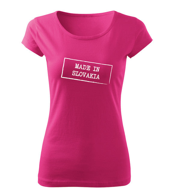 DRAGOWA damen T-shirt 150 g/m² Made in Slovakia Rosa