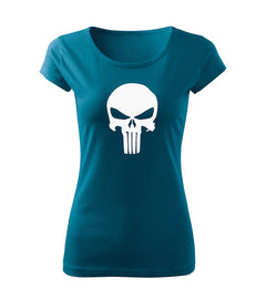 DRAGOWA Damen-T-Shirt Punisher 150 g/m², petrolblau
