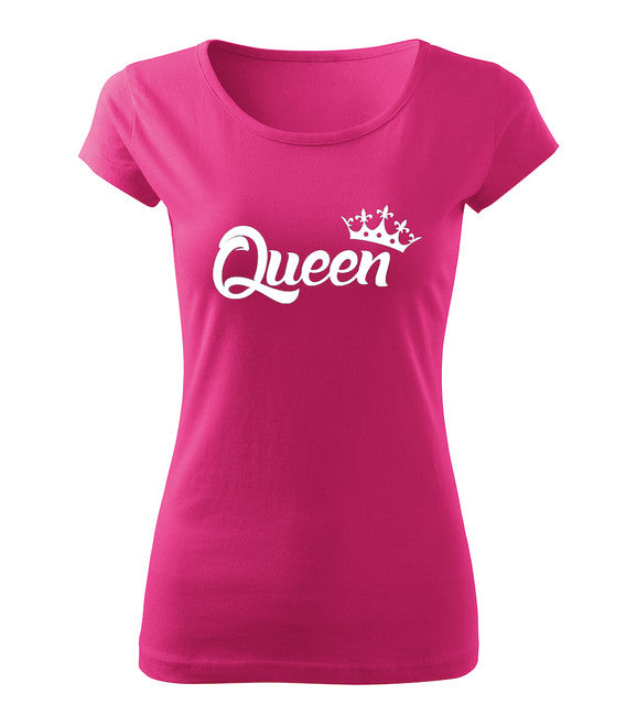 DRAGOWA damen Kurzshirt queen, rosa 150g/m2